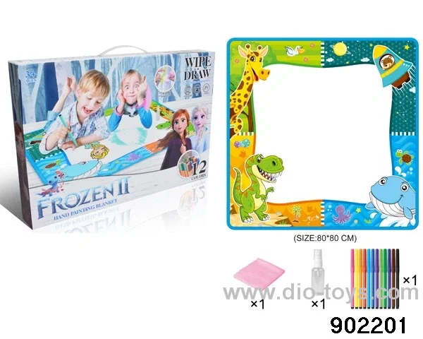 80*80cm Painting blanket in Hand box