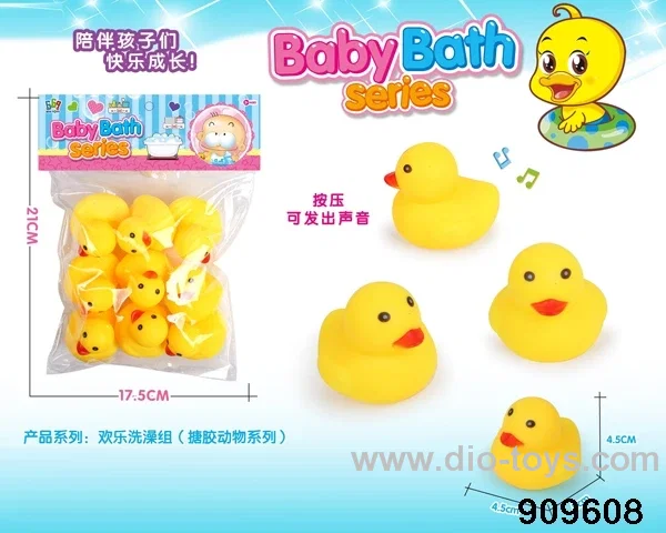 bath toy in PP bag with header