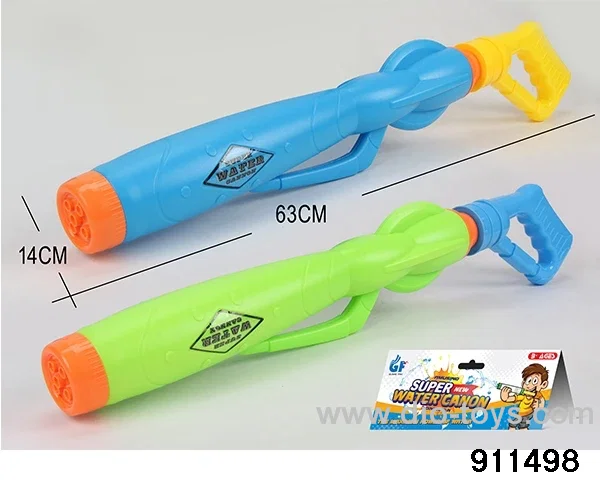 63CM bottle blowing five-hole water cannon in poly bag header