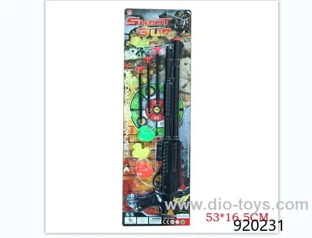 gun toy in blister card