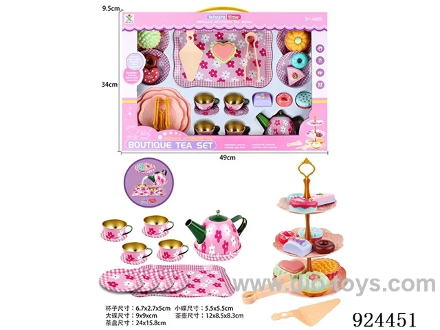 TEA SET IN WINDOW BOX