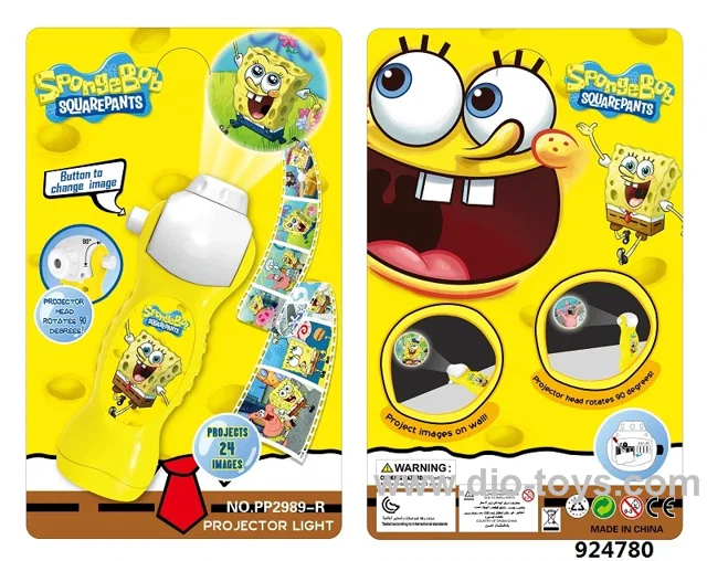 Projector in blister card