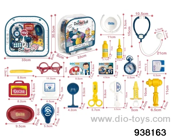 doctor set  in 19pcs high frequency