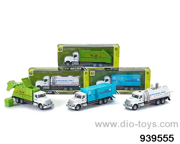 1:24 Alloy Pull Back Car in window box