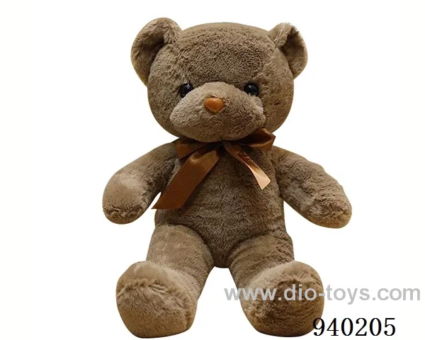 45cm Brown Scarf Bear in Hangtag