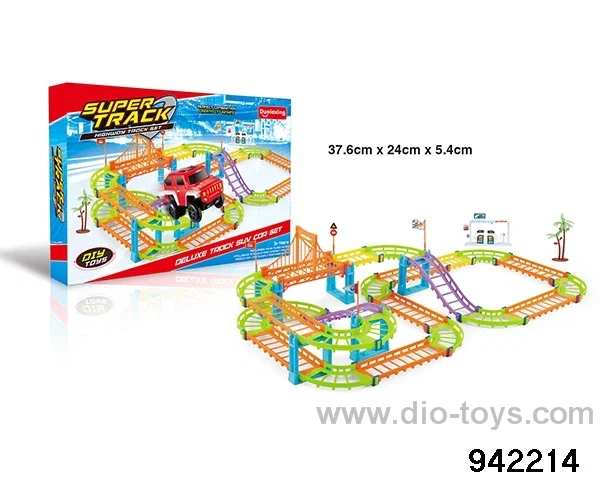 B/O track 73PCS not included battery