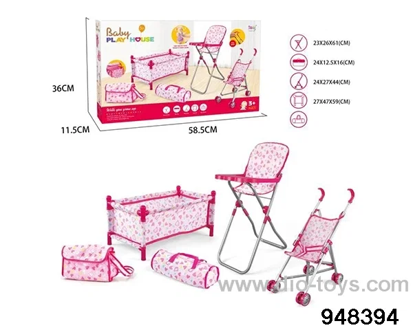 Baby toy combination five-piece set in color box