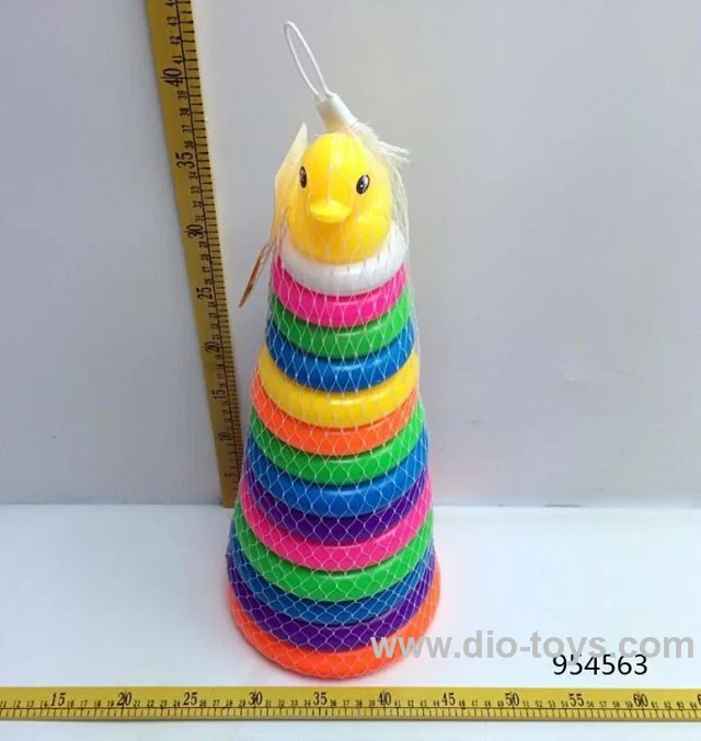 Rainbow ring in net bag