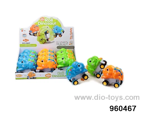 tumbling dinosaur in 9pcs display box