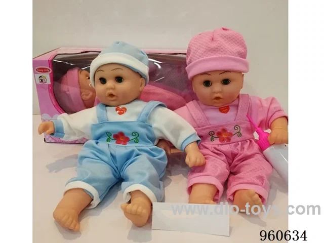 13inch Doll (six sounds, sucking sounds, pressing hands and feet) in window box