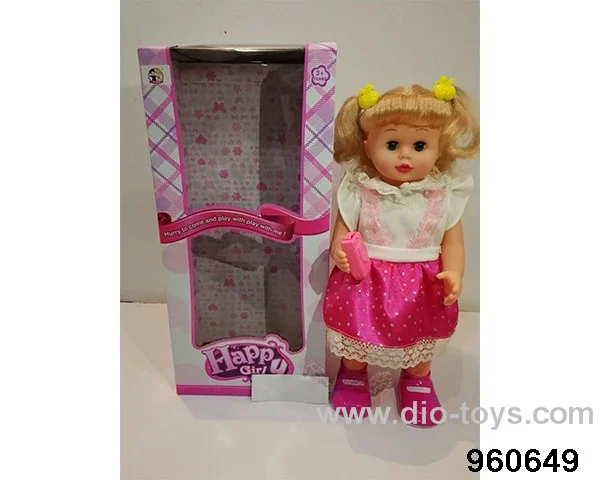 16inch Doll (can make phone calls, walk) in window box