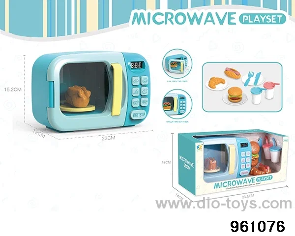 microwave B/O sound and light in 11pcs window box