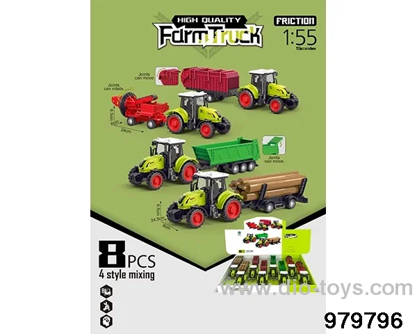 8PCS Inertial Farmer's Cart