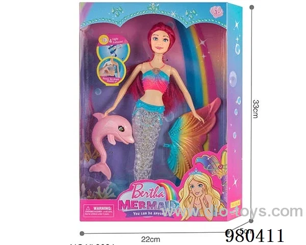 11 inch doll with light/music
