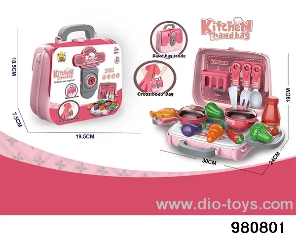 3 in 1 tableware portable cross span bag in paper card