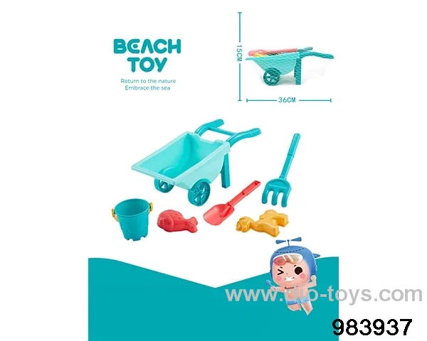 6-pcs trolley in Net bag
