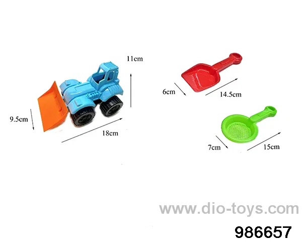 beach car in 3pcs Net bag