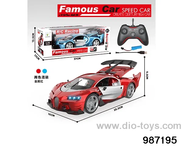 Bugatti GT Roadster Metallic (1:14) in window box