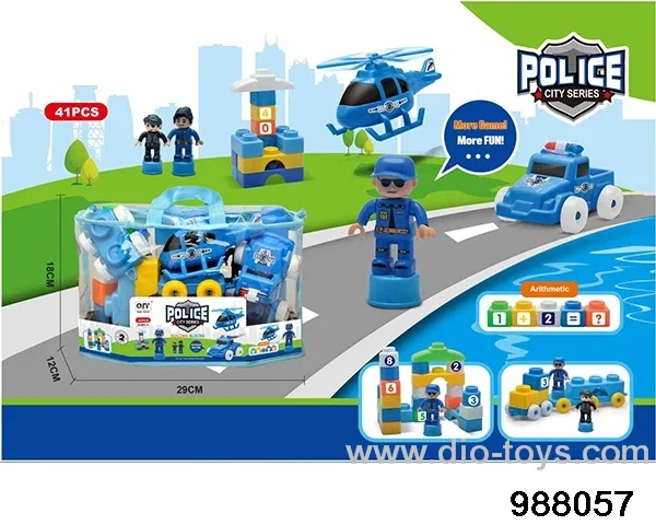 City Police Series in Hand bag 41PCS