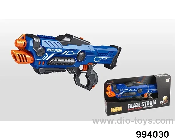 Electric soft bullet gun (20 round bullets) in display box