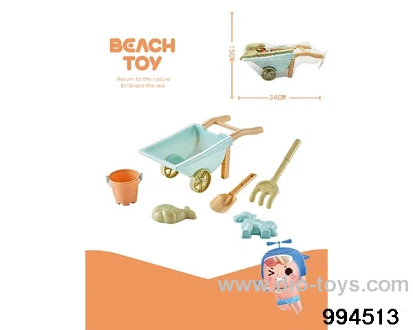6-pcs trolley in Net bag