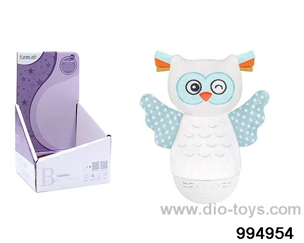 Tumbler night light owl in display box