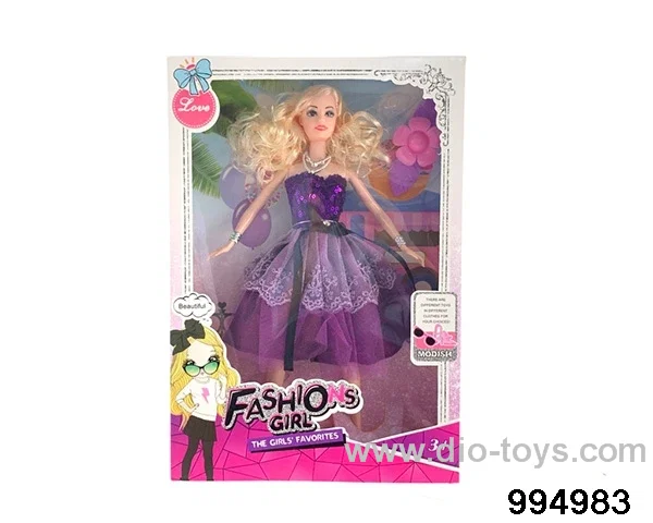 11 inch Barbie doll suit in window box