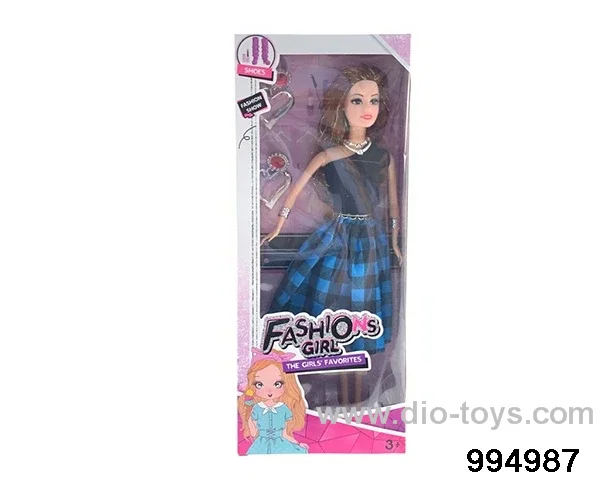 11 inch Barbie doll suit in window box