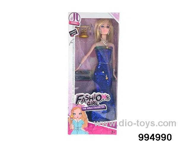 11 inch Barbie doll suit in window box