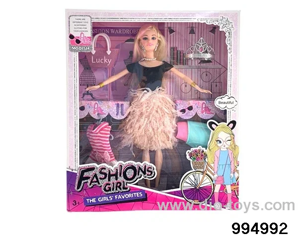 11 inch Barbie doll suit in window box