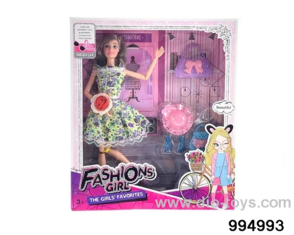 11 inch Barbie doll suit in window box