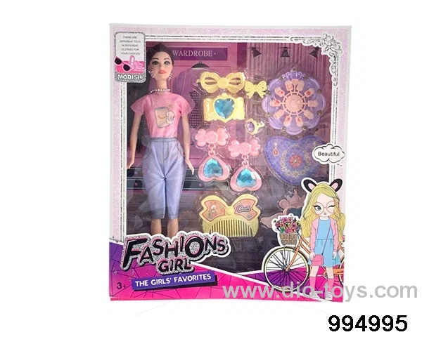 11 inch Barbie doll suit in window box