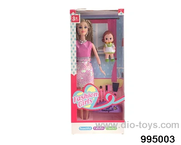 11 inch Barbie doll suit in window box