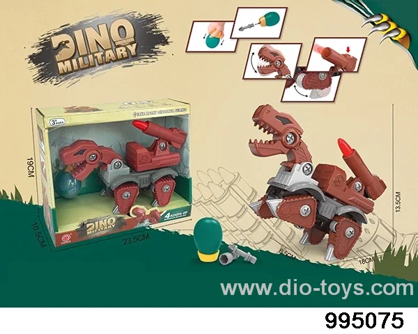 DIY Disassembly and Assembly Dinosaur in display box