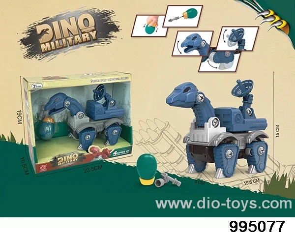 DIY Disassembly and Assembly Dinosaur in display box