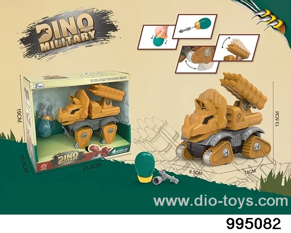 DIY Disassembly and Assembly Dinosaur in display box