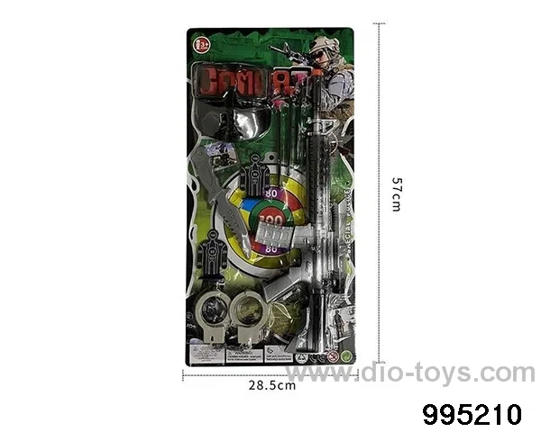 Needle gun police cover in Blister card