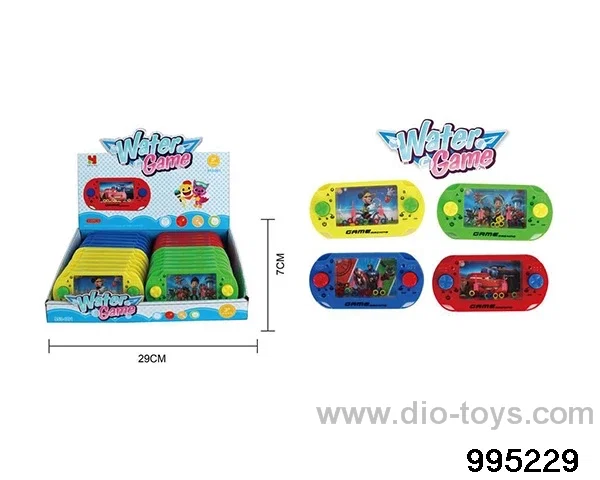 Game console water machine (four colors) (24pcs, whole box price) in display box
