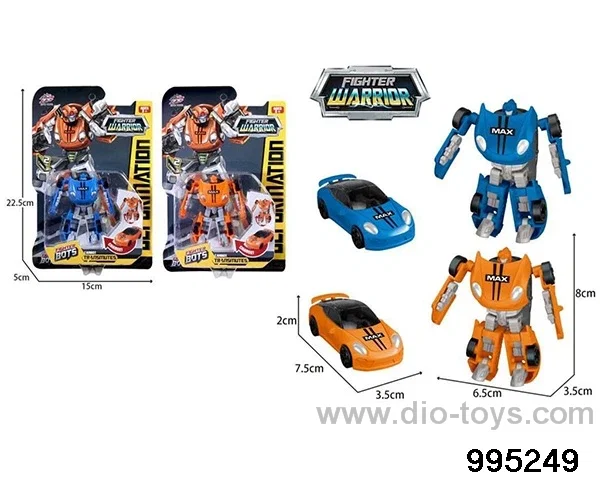 MINI DEFORMATION ROBOT SERIES in Blister card