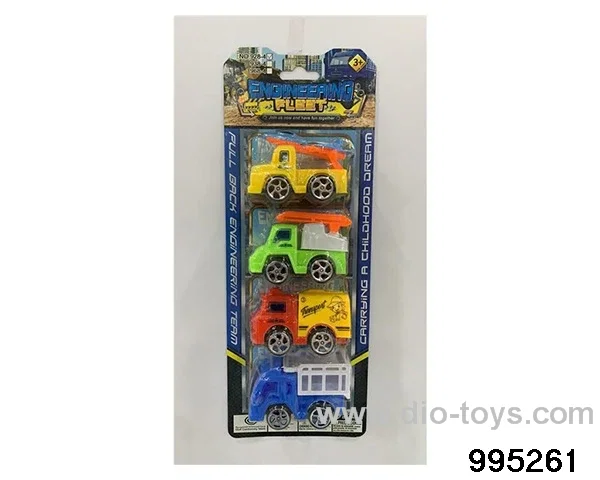 Sliding military engineering vehicle in Blister card