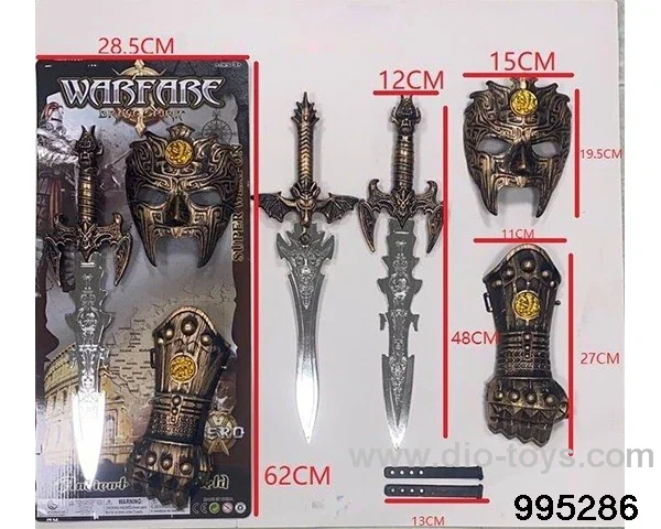 Leading Double Eagle Sword Set in Tied On Card