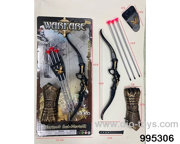 Bow and arrow medium hand suit in Tied On Card