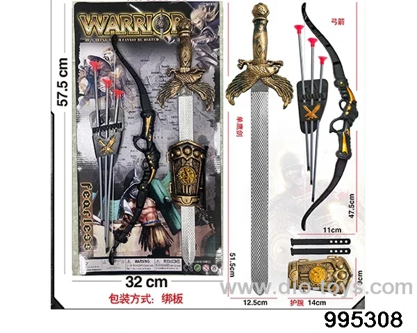 Bow and arrow single eagle sword suit in Tied On Card