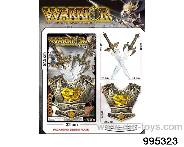Armor bibcock double eagle sword suit in Tied On Card