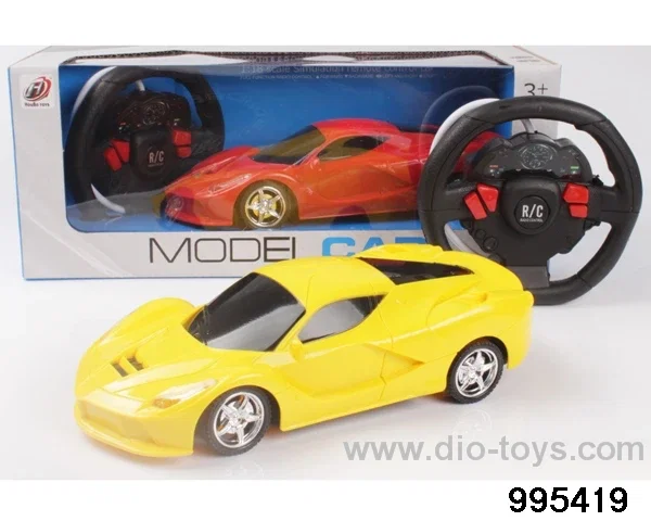 1:18 4 ch rc car with light not included battery