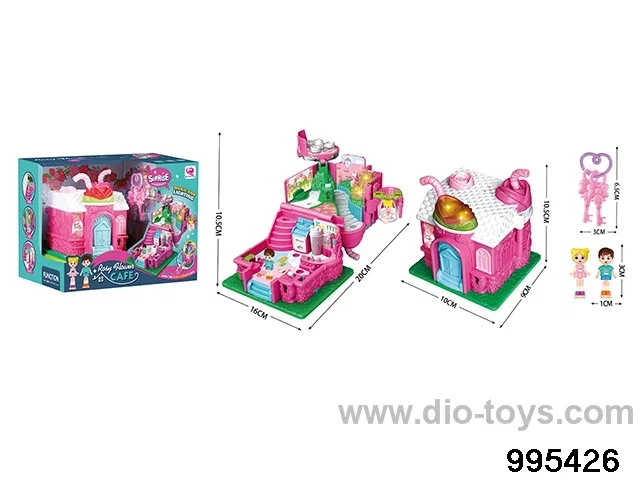 play house toy in color box