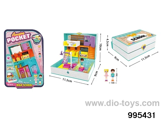 play house toy in blister card