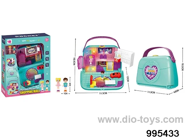 play house toy in color box