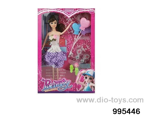 Barbie doll suit in window box