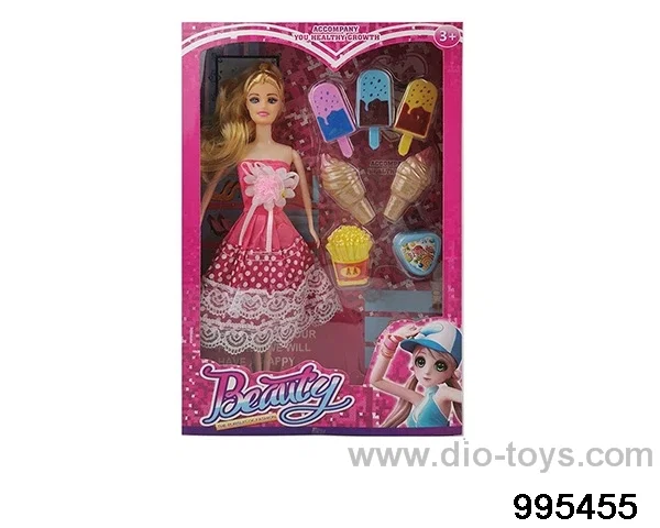 Barbie doll suit in window box